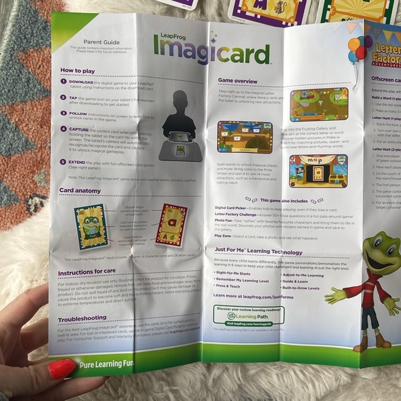 LeapFrog Letter Factory Adventures Imagicard for leap pad leapster video gamer - Picture 7 of 14
